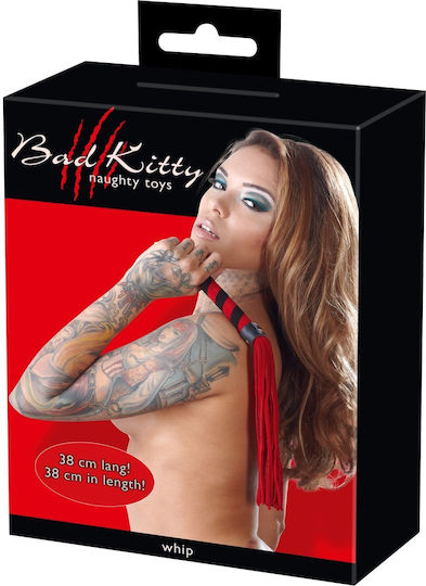 You2Toys Bad Kitty Red Flogger Μαστίγιο σε Κόκκινο Χρώμα