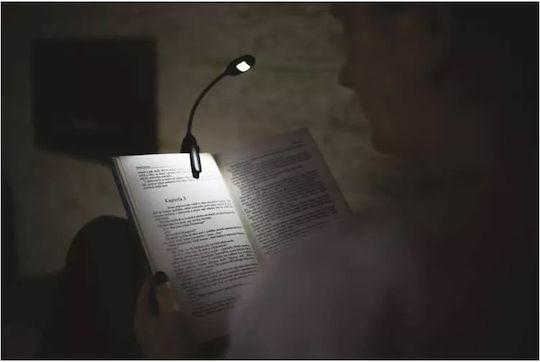 Emos Book Light LED with Clip Black