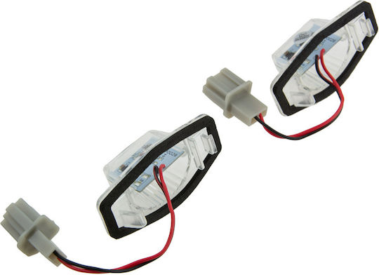 Kennzeichenbeleuchtungen LED für Honda CR-V (Compact Recreational Vehicle) / Civic / DE-V / HR-V / Jazz 2Stück