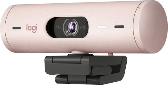 Logitech Brio 500 Full HD 1080p Web Camera with Autofocus Pink