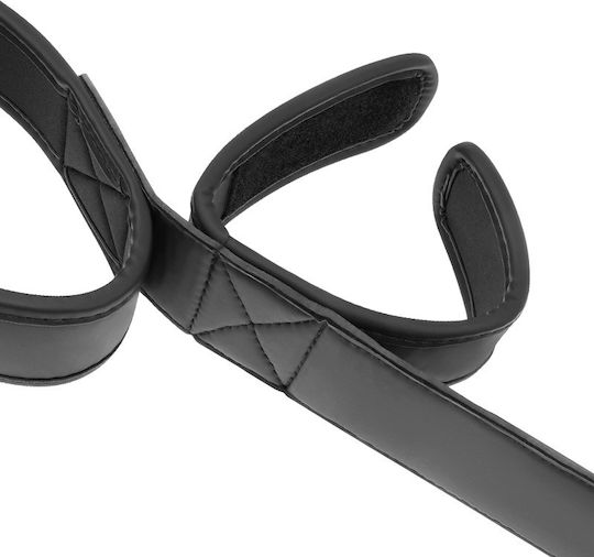 Fetish Submissive Spreader Bar Curele de Imobilizare în Culoare Negru