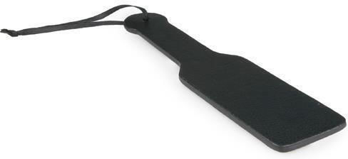 Easytoys Pu Leather Paddle Paddle σε Μαύρο Χρώμα