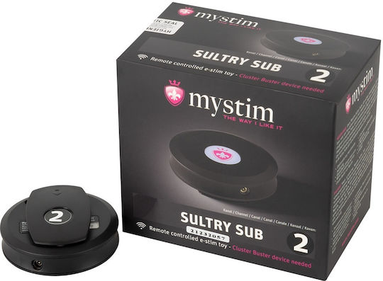Mystim Sultry για Ηλεκτροδιέγερση σε Μαύρο Χρώμα