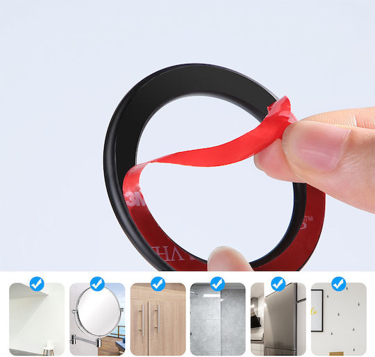 Joyroom Magnetic Ring Holder мобилен телефон в Черен цвят