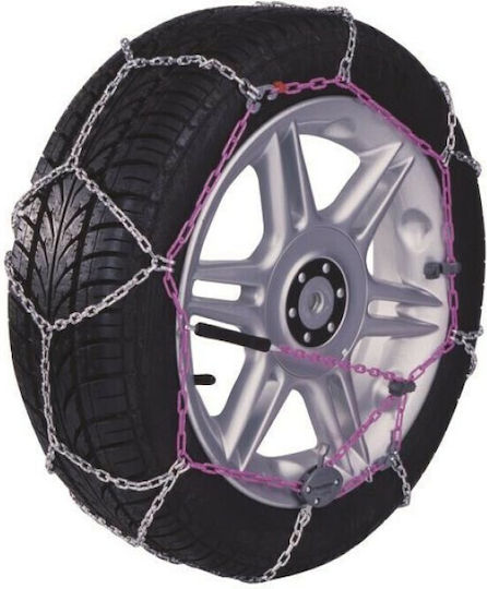 Autoline 1MX 60 Anti Skid Chains Thickness 9mm Passenger Car 2 Pieces