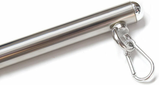 Dream Love Ohmama Fetish Detachable Spreader Metal Bar Immobilization Bar in Silver Color