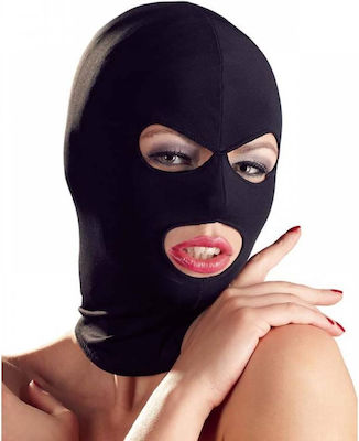 Dream Love Fetish Hood With Open Mouth & Eye in Schwarz Farbe