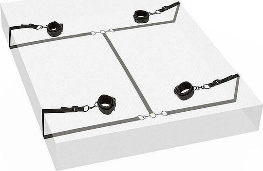 Calexotics Boundless Bed Restraint System Bed Restraint Set in Black Color
