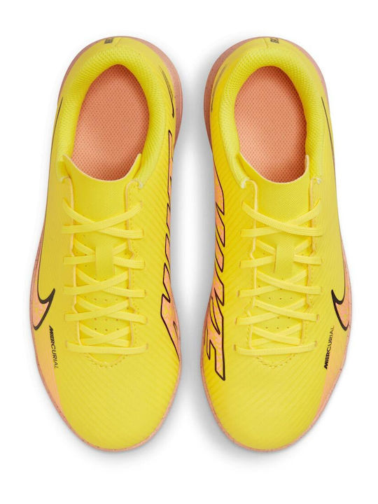 Vapor 15 Club Kids Turf Soccer Shoes Yellow