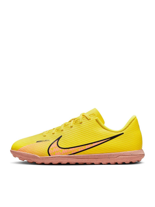 Vapor 15 Club Kids Turf Soccer Shoes Yellow