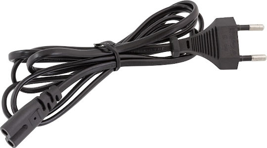 Grundig Euro - IEC C7 Cable 2m Μαύρο 47265