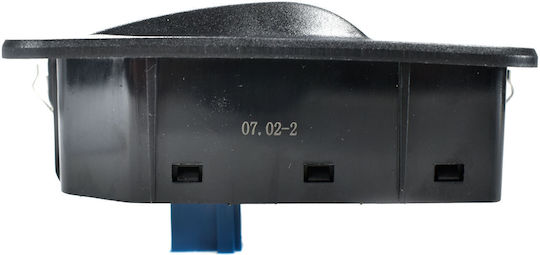 NTY Car Window Switch for Citroen Nemo Fiat Fiorino Peugeot Bipper 8pin Black