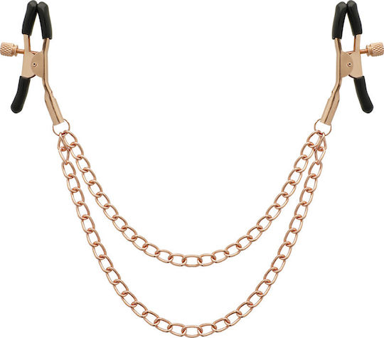 Coquette Nipple Clamps Σφιγκτήρες Θηλών σε Μαύρο Χρώμα