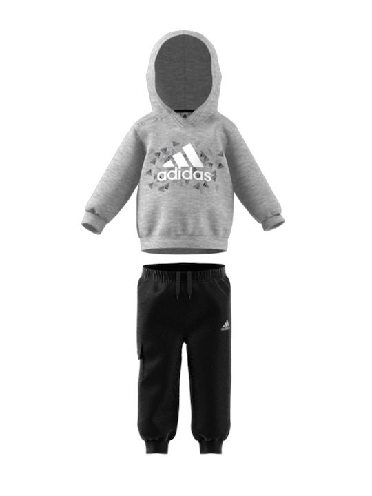 adidas Kids Sweatpants Set Gray