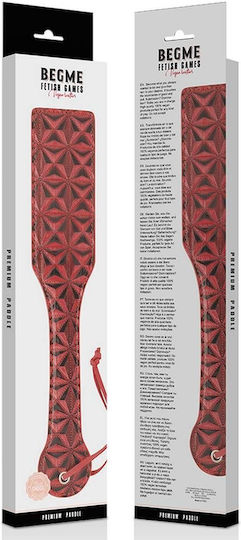 Dream Love BegMe Red Edition Leather Shovel Paddle in Red Color