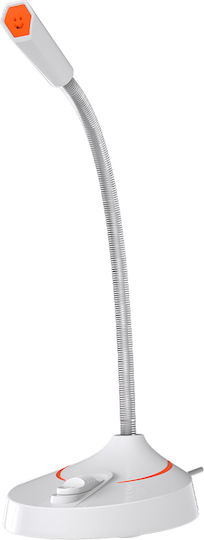 Meetion MT-MC12 Μικρόφωνο USB Gooseneck σε Λευκό Χρώμα