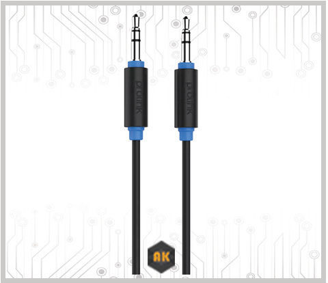Prolink Καλώδιο Ήχου 3.5mm male - 3.5mm male Μαύρο 5m PB105-0500