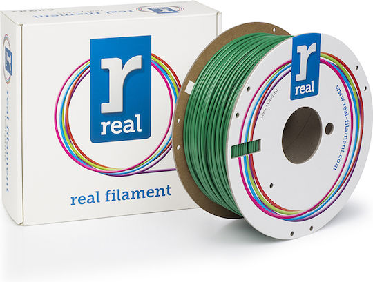 Real Filament PETG 3D Printer Filament 2.85mm Πράσινο 1kg 1τμχ (Spool)
