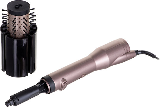 Babyliss Big Hair Dual Ceramic Electric Brush with Air & Rotating Head for Straightening and Curls 650W
