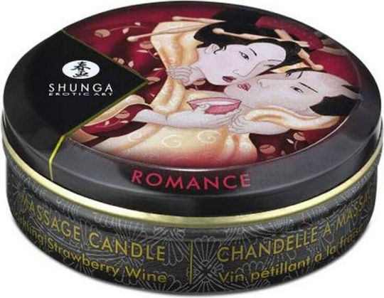 Shunga Κερί για Μασάζ με Άρωμα Sparkling Strawberry Wine 30ml