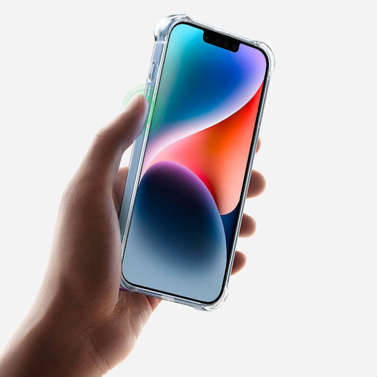 Ugreen Bright Cushion Back Cover Silicon Transparent (iPhone 14 Plus)