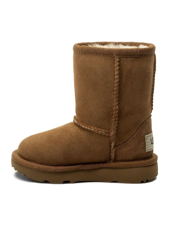Classic II Suede Παιδικές Μπότες Καφέ