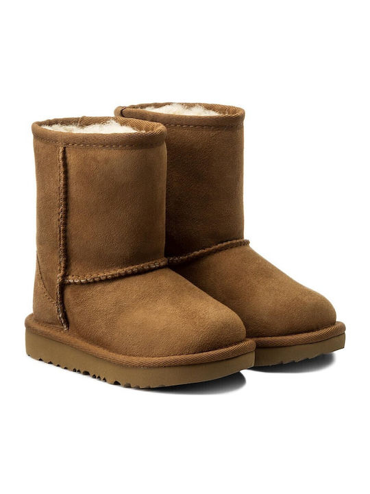 Classic II Suede Παιδικές Μπότες Καφέ