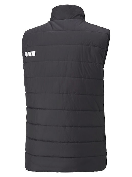 Essentials Sleeveless Jacket Puffer Waterproof and Windproof Black