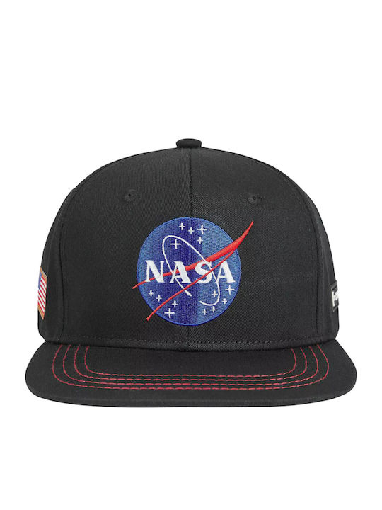 Mission Nasa Ανδρικό Jockey με Ίσιο Γείσο Μαύρο