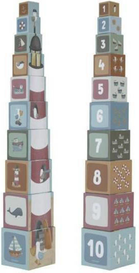 Little Dutch Stacking Toy Sailors Bay for 18++ Months