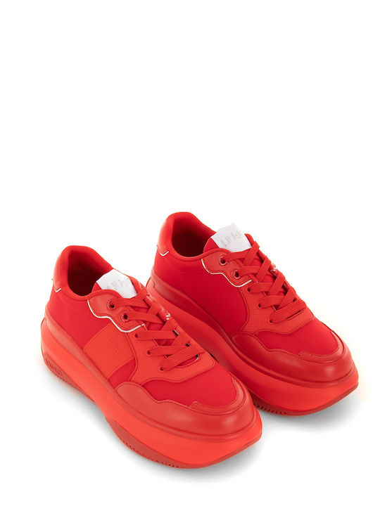 Liu Jo June 02 Chunky Sneakers Red