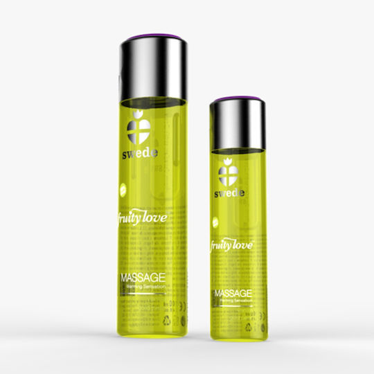 Swede Fruity Love Massage Oil with Scent Vanilla Gold Pear 60ml