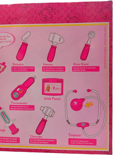 Zita Toys Set medical pentru copii Barbie 8buc