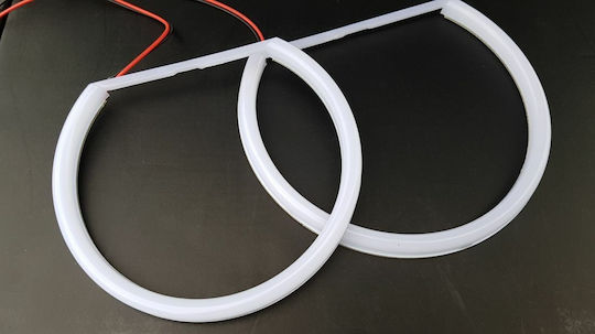 Car Headlight Angel Eye Ring 12V BMW E46 White Color