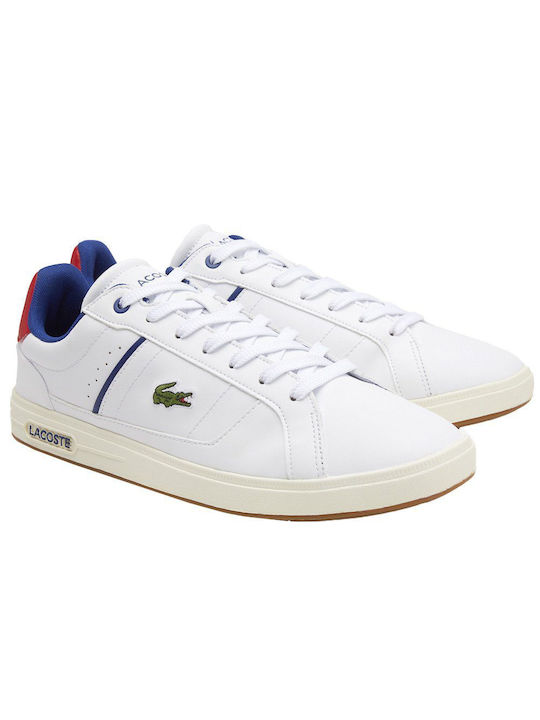 Lacoste Europa Pro 222 2 Ανδρικά Sneakers Λευκά