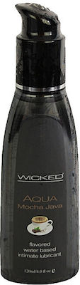 Wicked Aqua Flavored Schmiermittel Mokka Java 120ml