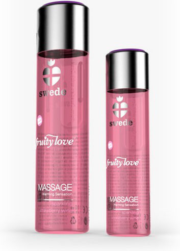 Swede Fruity Love Massage Oil Lubricant Cream Strawberry 120ml