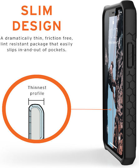 UAG Monarch Back Cover Πλαστικό 2mm Carbon Fiber (iPhone 14 Pro Max)