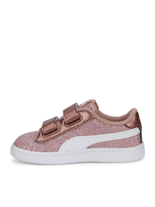 Smash Παιδικά Sneakers με Σκρατς Ροζ