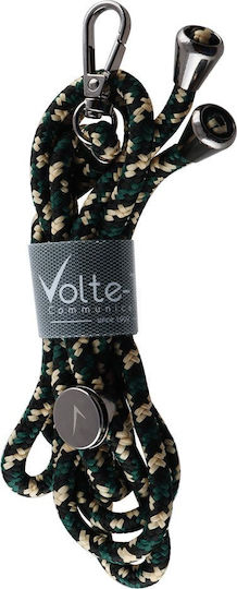 Volte-Tel Neck Strap Nackenriemen Πράσινο με Ρίγες