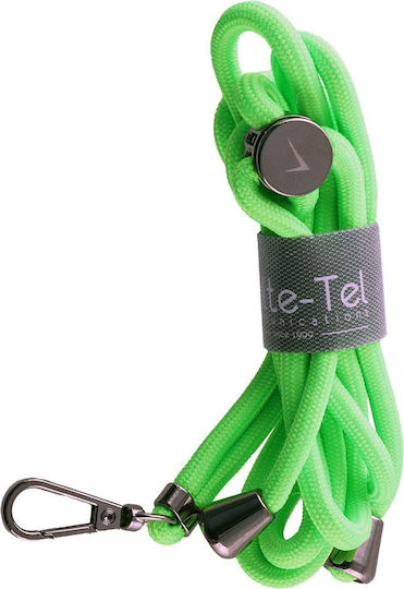 Volte-Tel Neck Strap Λουράκι Λαιμού για Κινητά Ανοιχτό Πράσινο