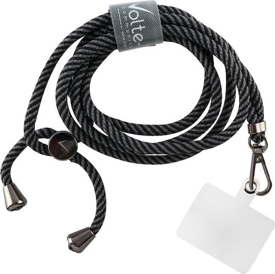 Volte-Tel VT18 Neck Strap for Mobile Phones Black / Grey 8318368