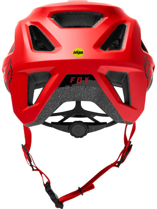 Fox Mainframe Fahrradhelm Berg mit MIPS Schutz Rot