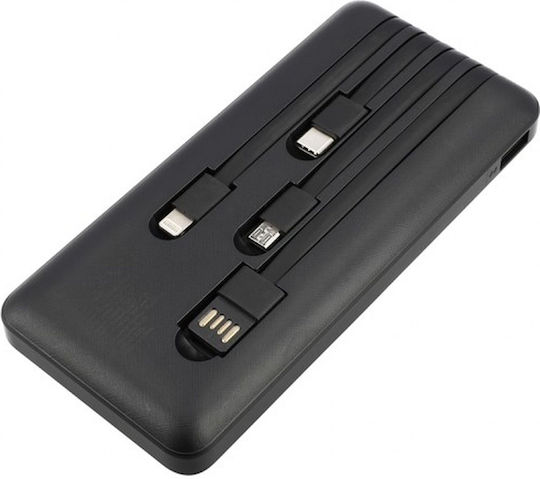 GRAB N GO GNG-290 Power Bank 10000mAh mit USB-A Anschluss Schwarz