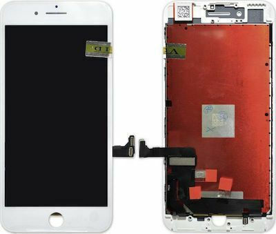 Τζάμι για Μηχανισμό Αφής για iPhone 7 Plus (Λευκό)
