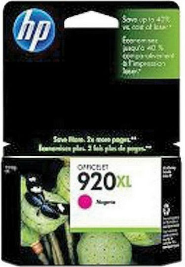 HP 920XL Original InkJet Printer Ink Magenta (CD973AE)