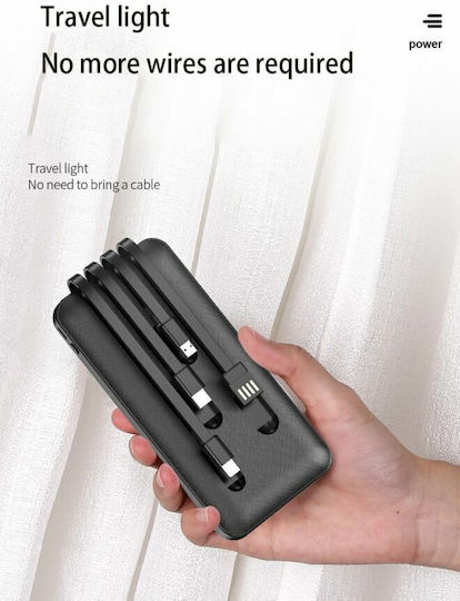 YM277 Power Bank 10000mAh Schwarz