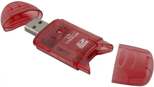 Esperanza TA101 Card Reader USB 2.0 for /S/D/ / / / / / Red