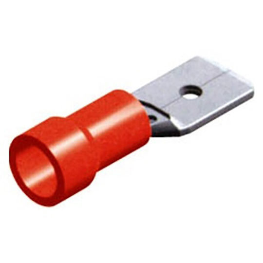 CHS Insulated Quick Disconnect Terminal 6.35mm Red 100pcs RM250