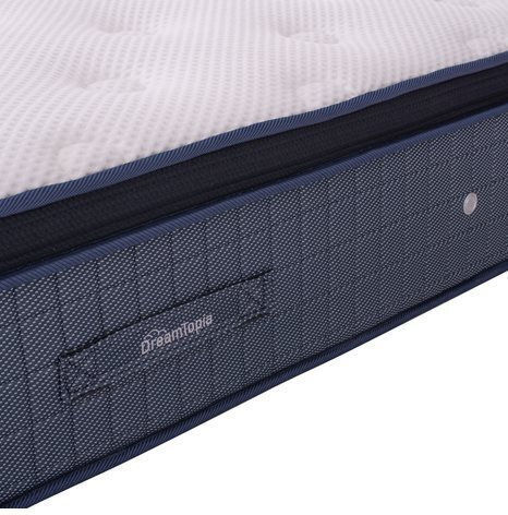 HomeMarkt Dreamtopia Privilege Single Anatomic Saltea Față-verso 90x190x29cm cu Suprapozabil